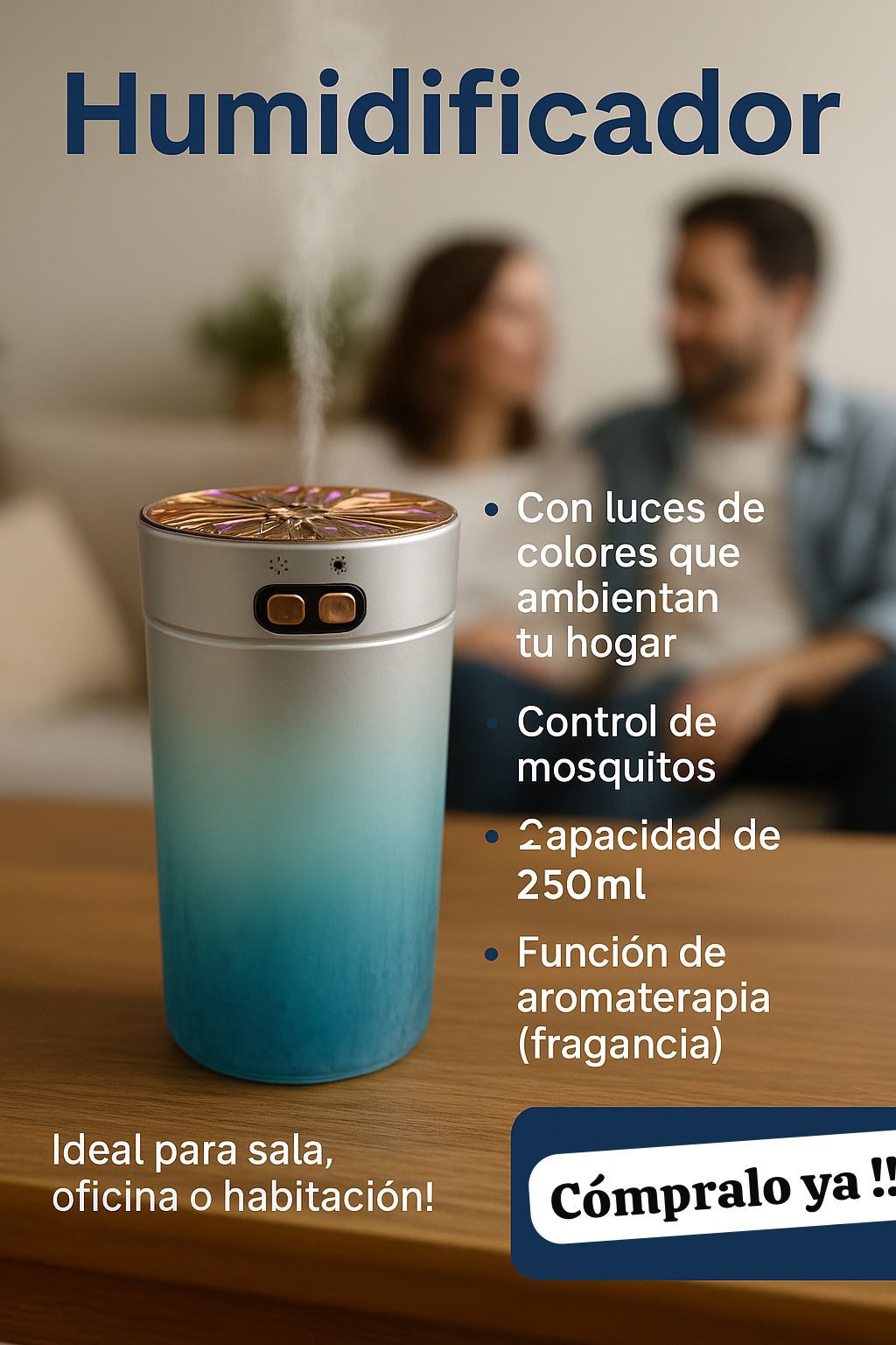 HUMIDIFICADOR CILINDRO